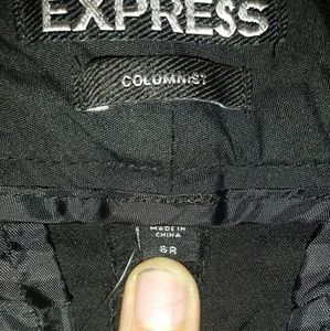 Express Columnist Black Slacks